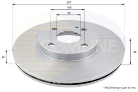 COMLINE ADC0413V - DISCO FRENO