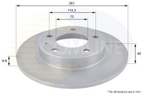 COMLINE ADC0421 - DISCO FRENO