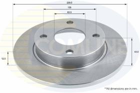 COMLINE ADC0436 - DISCO FRENO