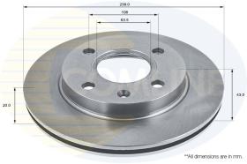 COMLINE ADC0440V - DISCO FRENO