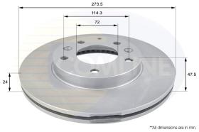 COMLINE ADC0443V - DISCO FRENO