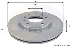 COMLINE ADC0445V - DISCO FRENO