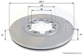 COMLINE ADC0452V - DISCO FRENO