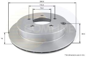 COMLINE ADC0453V - DISCO MAZDA MPV 95->99