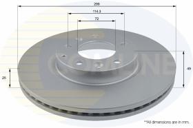 COMLINE ADC0469V - DISCO FRENO