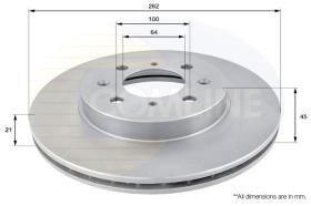 COMLINE ADC0506V - DISCO FRENO