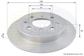 COMLINE ADC0510 - DISCO FRENO