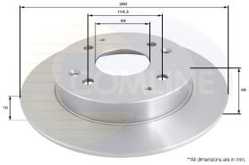 COMLINE ADC0516 - DISCO FRENO