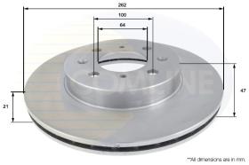 COMLINE ADC0524V - DISCO FRENO