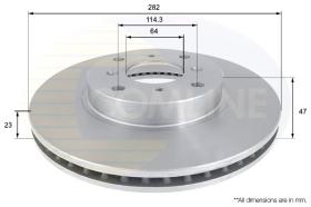 COMLINE ADC0535V - DISCO FRENO