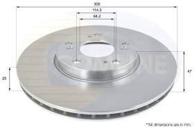 COMLINE ADC0541V - DISCO FRENO