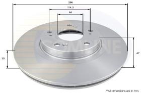 COMLINE ADC0558V - DISCO FRENO