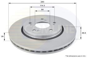 COMLINE ADC0560V - DISCO FRENO