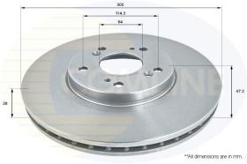 COMLINE ADC0569V - DISCO FRENO