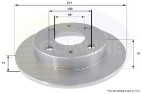 COMLINE ADC0615 - DISCO FRENO