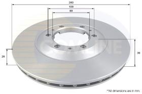 COMLINE ADC0705V - DISCO FRENO