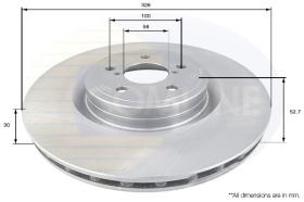 COMLINE ADC0815V - DISCO FRENO