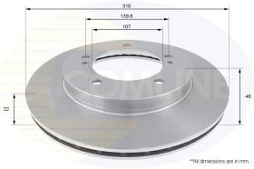 COMLINE ADC0909V - DISCO FRENO