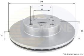 COMLINE ADC0914V - DISCO FRENO