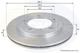 COMLINE ADC0917V - DISCO FRENO