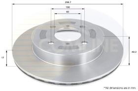 COMLINE ADC0919V - DISCO FRENO