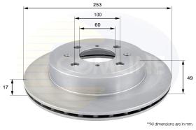 COMLINE ADC0920V - DISCO FRENO