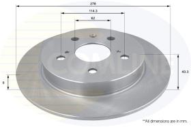 COMLINE ADC0930 - DISCO FRENO