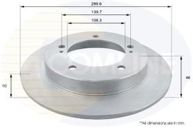 COMLINE ADC0933 - DISCO FRENO