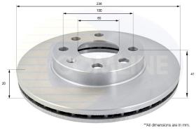 COMLINE ADC1008V - DISCO FRENO