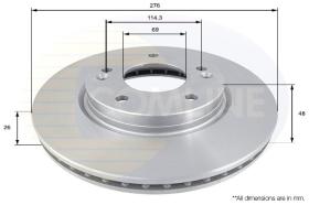 COMLINE ADC1031V - DISCO FRENO