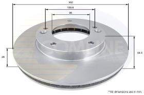 COMLINE ADC1051V - DISCO FRENO