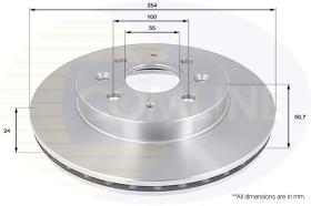 COMLINE ADC1058V - DISCO FRENO