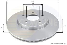 COMLINE ADC1146V - DISCO FRENO