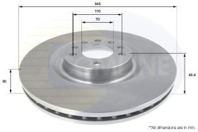 COMLINE ADC1155V - DISCO FRENO