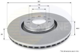 COMLINE ADC1157V - DISCO FRENO