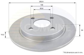 COMLINE ADC1207 - DISCO FRENO