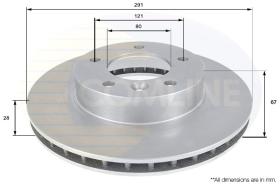 COMLINE ADC1222V - DISCO DAIMLER DAIMLER 94->,XJ 89->9