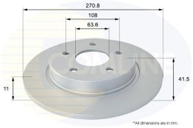 COMLINE ADC1247 - DISCO FRENO