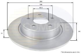 COMLINE ADC1248 - DISCO FRENO