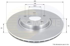 COMLINE ADC1249V - DISCO FRENO