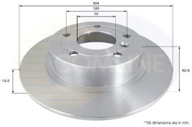 COMLINE ADC1307 - DISCO FRENO