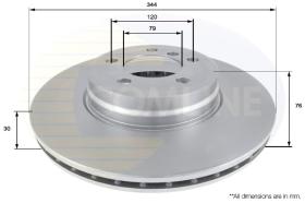 COMLINE ADC1322V - DISCO FRENO