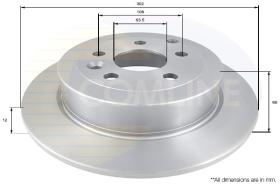 COMLINE ADC1326 - DISCO FRENO