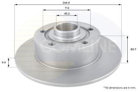 COMLINE ADC1419 - DISCO FRENO