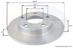 COMLINE ADC1437 - DISCO FRENO