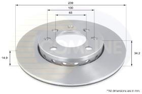 COMLINE ADC1454V - DISCO FRENO