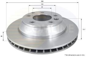 COMLINE ADC1460V - DISCO FRENO