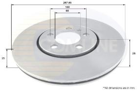 COMLINE ADC1463V - DISCO FRENO