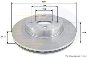 COMLINE ADC1475V - DISCO FRENO