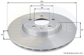 COMLINE ADC1476V - DISCO FRENO